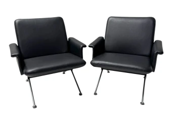 Mid-Century Modern Lounge Chairs No. 1432 by Andre Cordemeijer for Gispen, 1961